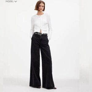 Madewell Women's Black Flare Jeans